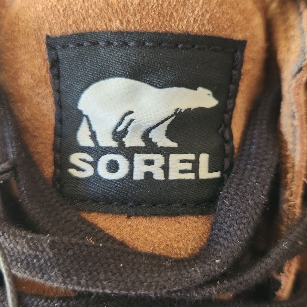 New in Box Sorel Men's Metro II Chukka Boot Waterproof Size 9.5 Tan/Black/Cream - Picture 8 of 10